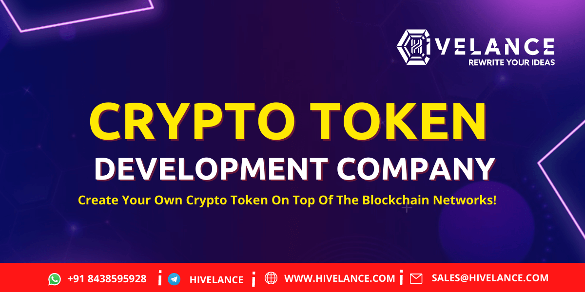 Crypto Token Development Secure and Powerful Token Development with Hivelance