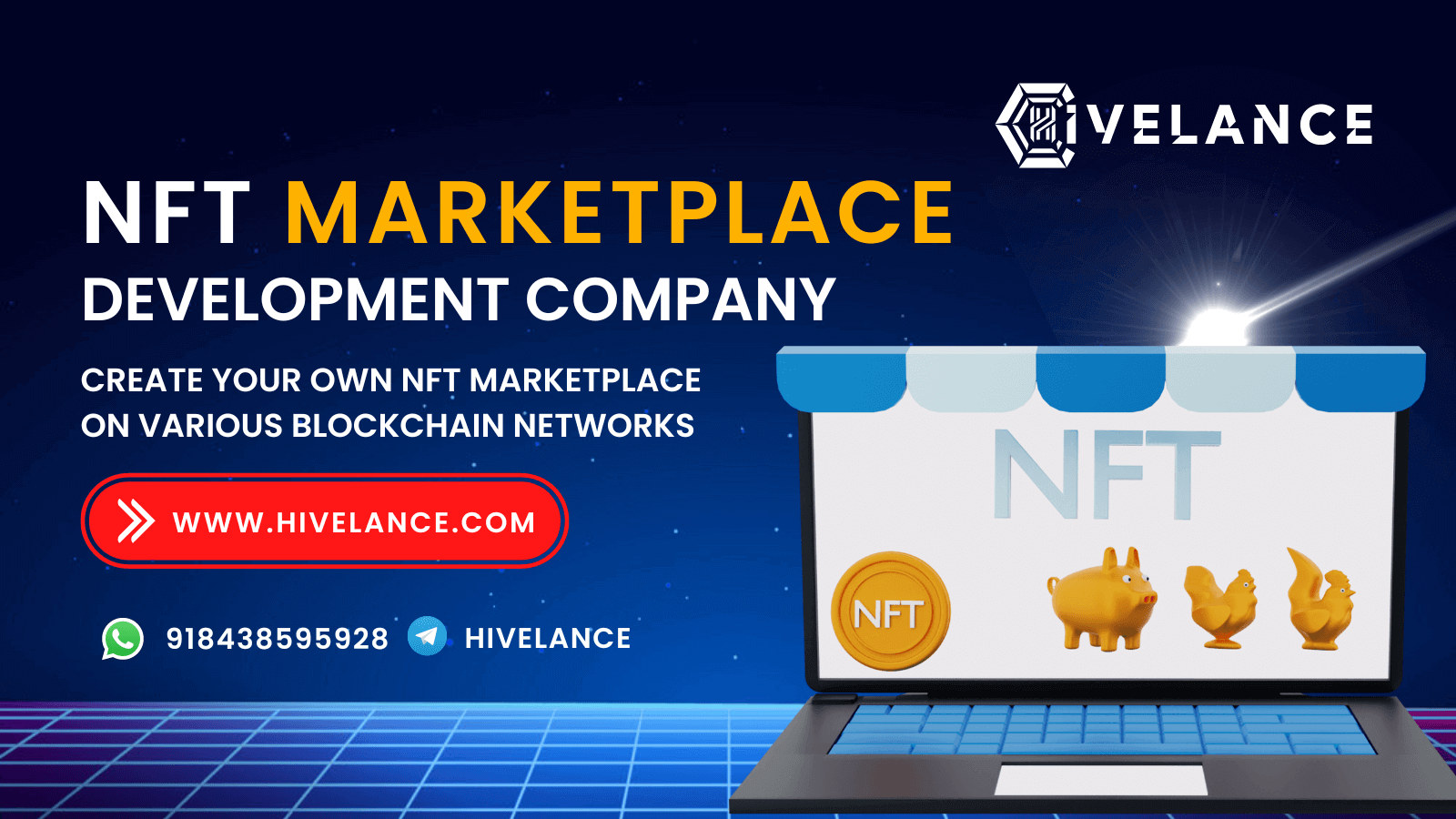 NFT Marketplace Development Company - Hivelance