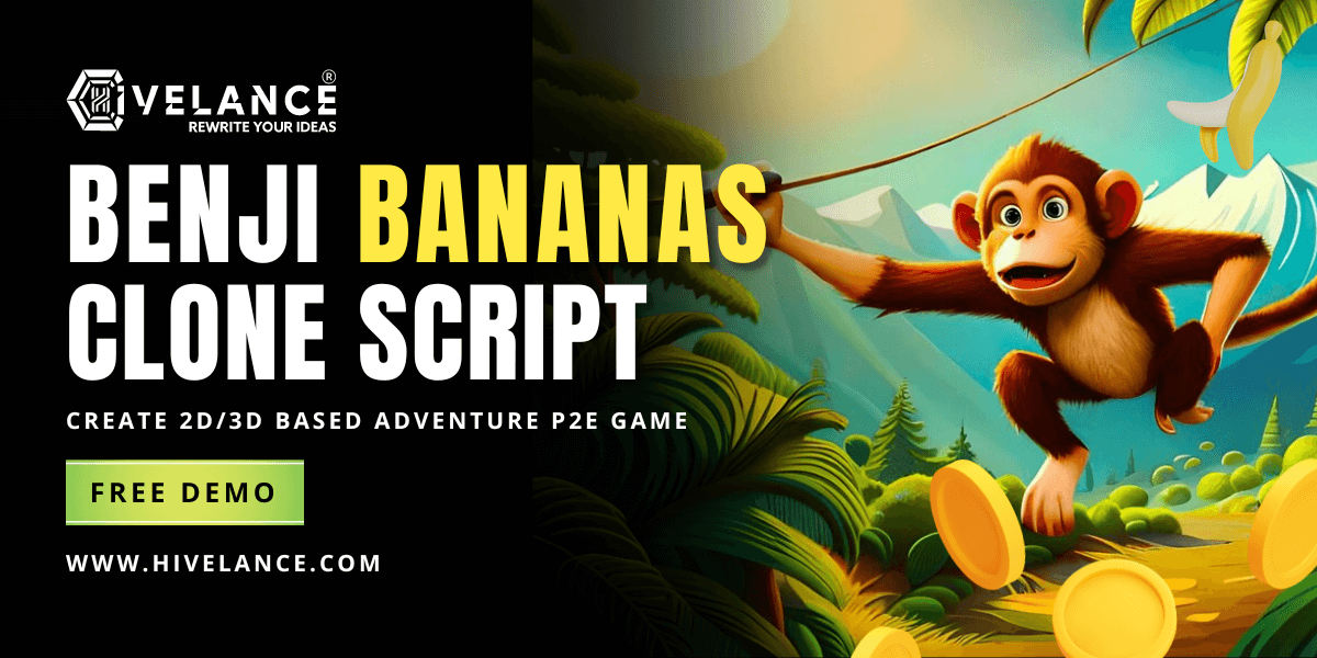 Benji Bananas Clone Script To Create 2D/3D based adventure P2E Game