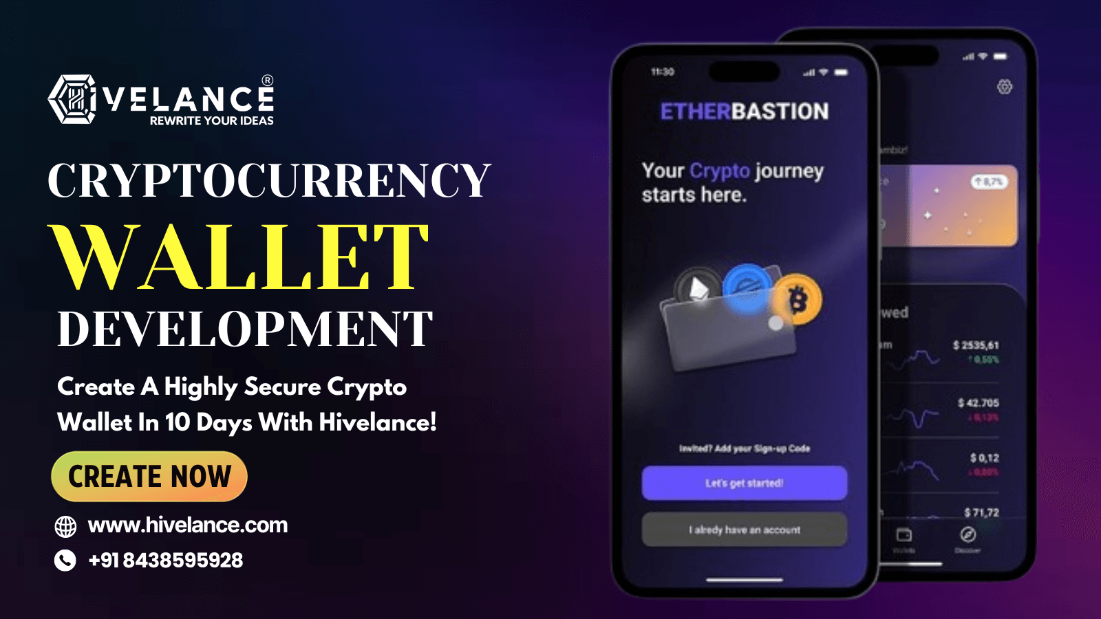 Cryptocurrency Wallet Development To Create A Highly Secure Crypto Wallet In 10 Days