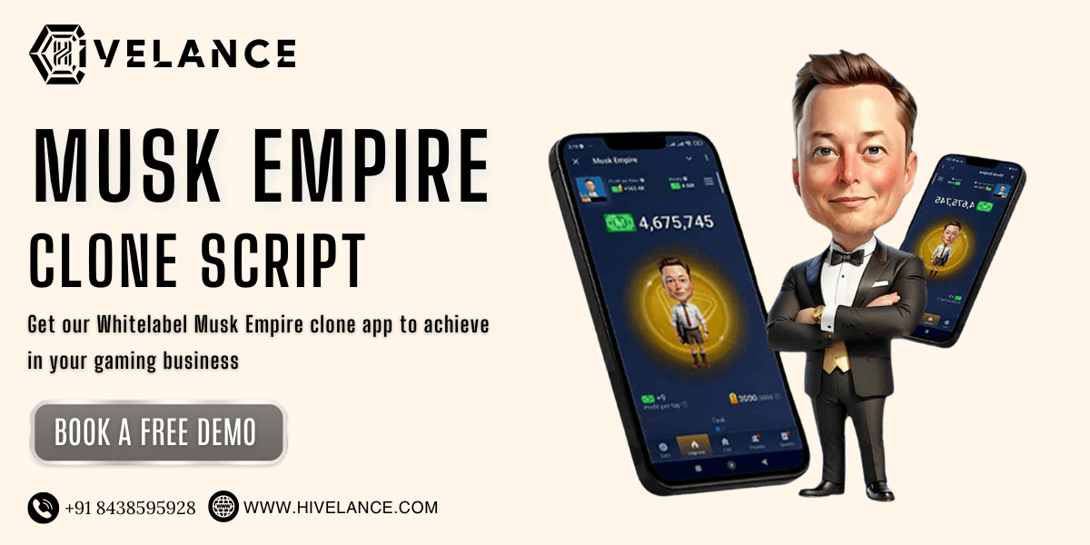 Musk Empire Clone Script - Leverage the Potential of the Tap-To-Earn Gaming Sector