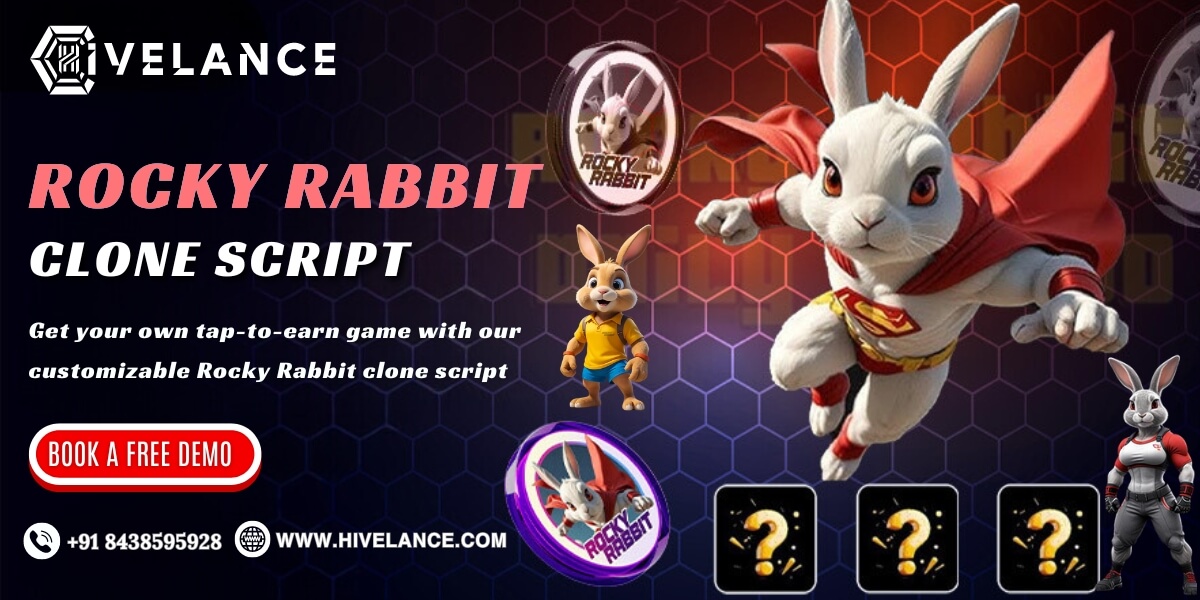 Start Your Ton Powered Tap-to-Earn Gaming Platform Using the Rocky Rabbit Clone Script