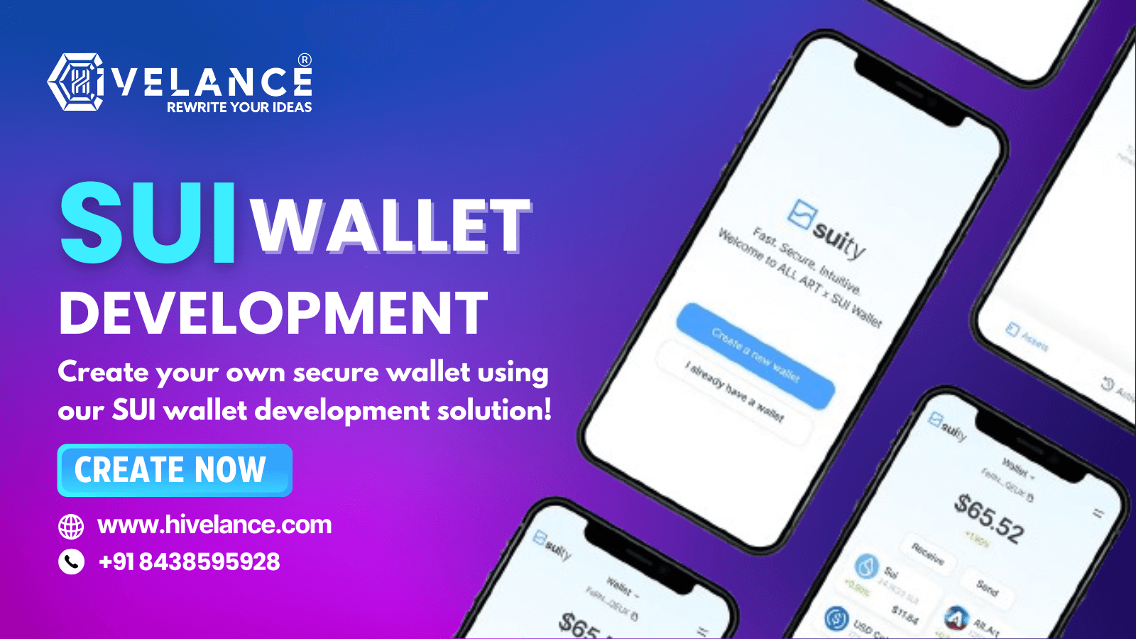 SUI Wallet Development To Create A Feature-Rich Crypto Wallet