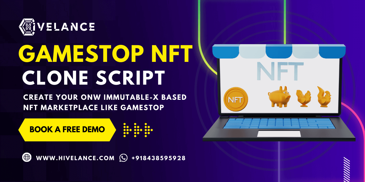 GameStop NFT Clone Script To Create Immutable X NFT Marketplace Like GameStop