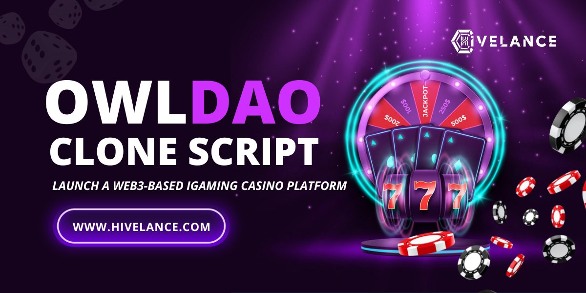 OwlDAO Clone Script To Create A Stunning Web3 Powered IGaming Casino Platform