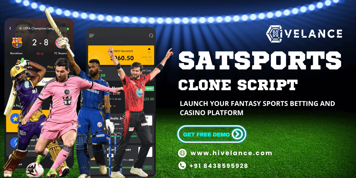 SatSports Clone Script - Launch Your Fantasy  Sports Betting Platform Fast