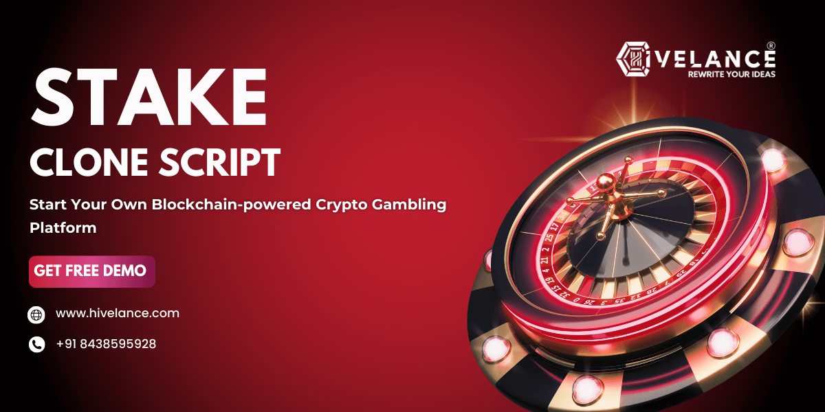 Stake Clone Script - Launch Your Own Blockchain-powered Crypto Gambling Platform