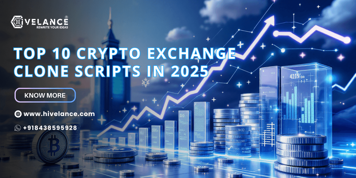 Top 10 crypto exchange clone scripts to scale your business success in 2025