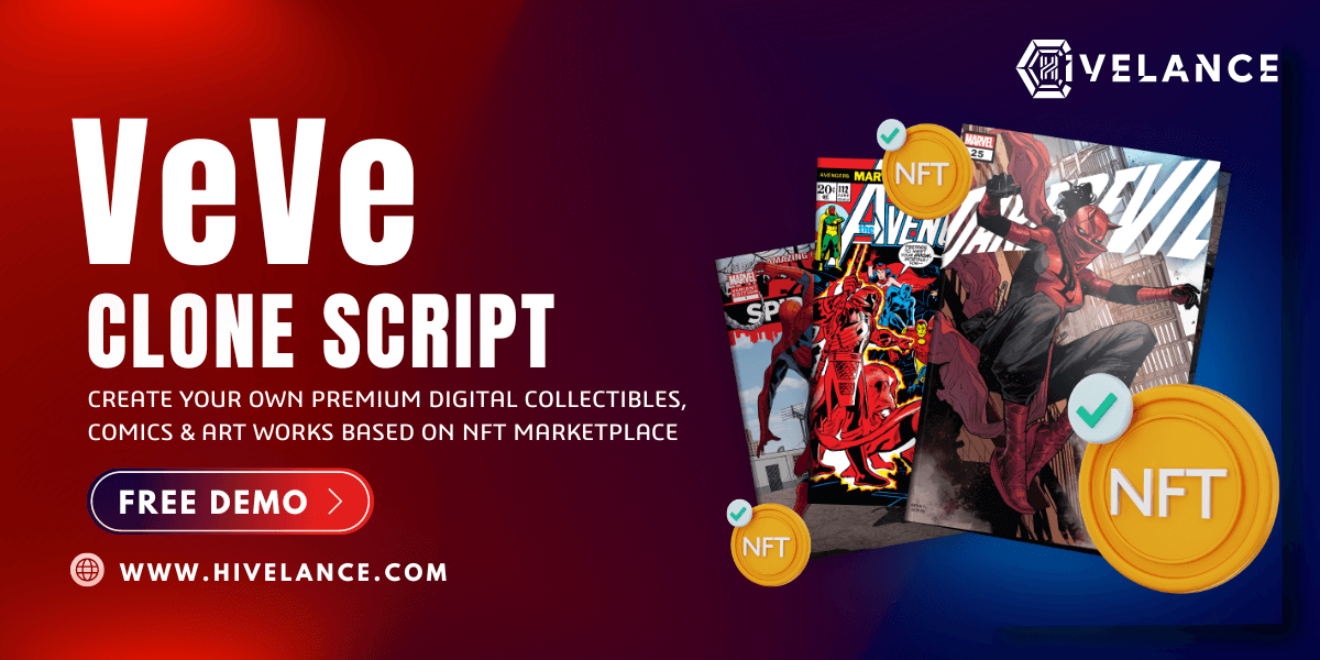 VeVe Clone Script To Empowers NFT Marketplace for Comics and Artworks