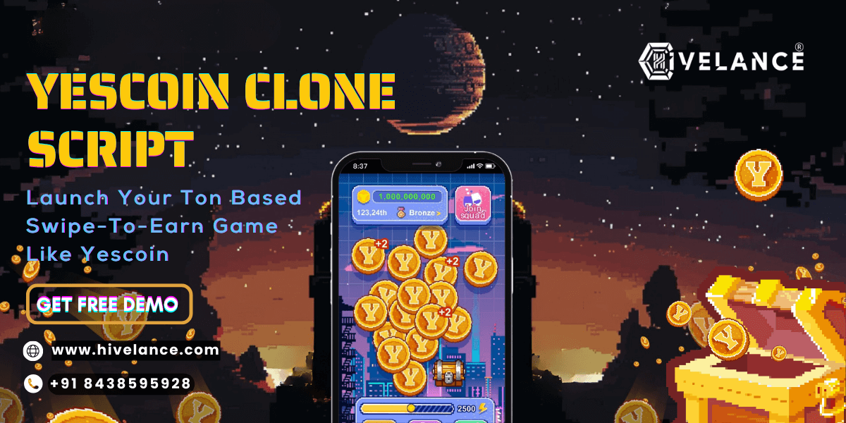 Yescoin Clone Script - To Start Your Swipe To Earn Telegram Games